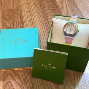 Kate Spade colorful women’s watch GORGEOUS! NWT